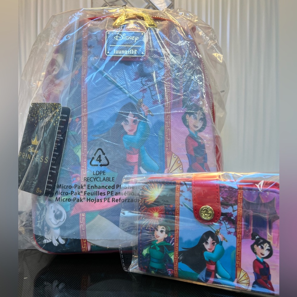 SALE Loungefly Disney Princess Mulan Outfits Exclusive BoxLunch Bundle Set - Picture 3 of 16